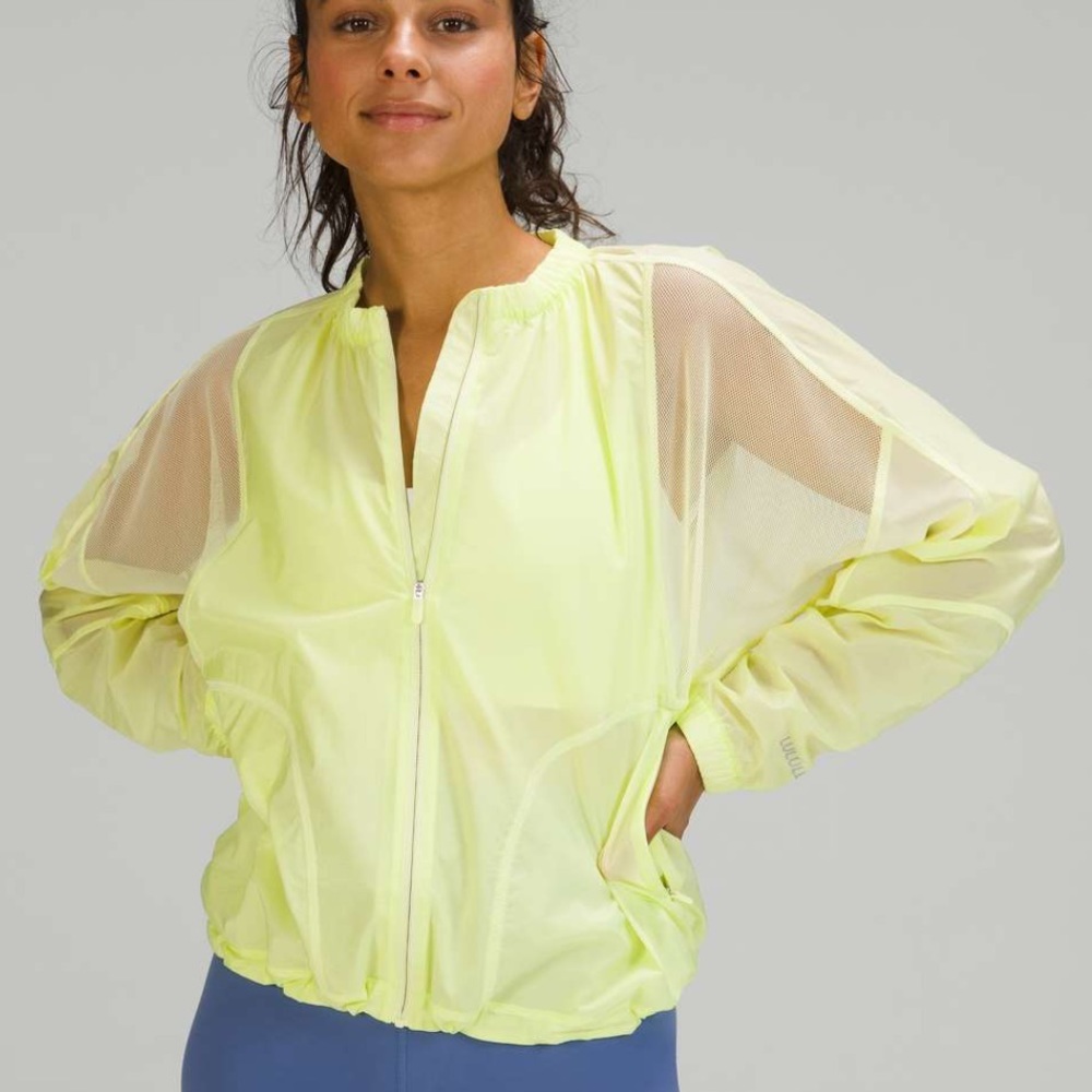 Lululemon “with the breeze” jacket